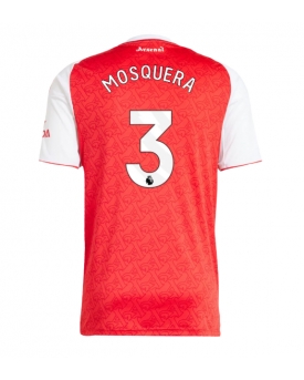 Billige Fotballdrakt Arsenal Cristhian Mosquera #3 Replika Hjemmedrakt 2025-26 Kortermet Billige Fotballdrakt Arsenal Cristhian Mosquera #3 Replika Hjemmedrakt 2025-26 Kortermet